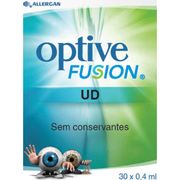 Optive Fusion Ud Sol Oft Lubrificante Conforto 30x0.4ml