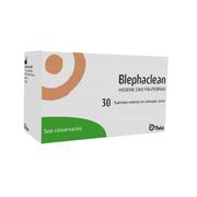 Blephaclean Toalhete Pálpebras Estéril 30