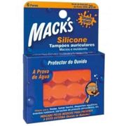 Tampões de Ouvidos Macks Silicone Criança