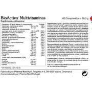 Bioactivo Multivitaminas Comprimido 60