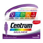 Centrum Mulher Comprimido Revest 90