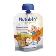 Nutribén Fruta & Go Saquetauetas Puré Frutas Variadas 90g