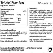 Bioactivo Biloba Forte Comprimidos 100mg 60