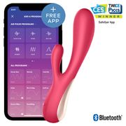 Vibrador Satisfyer Mono Flex Com App Vermelho