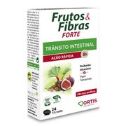 Suplemento Frutos e Fibras Efeito Rápido (24 Comprimidos)