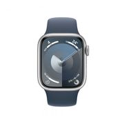 Apple Watch S9 41mm Prateado/Azul Trovoada Sport S/M