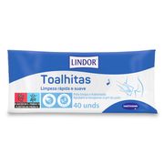 Toalhitas Adulto Lindor (Bolsa 40 Unid.)