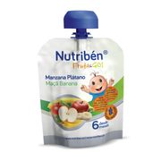 Nutribén Fruta & Go Saquetaueta Puré Maçã/banana 90g