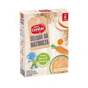 Cerelac Seleção Natureza Papa Aveia/maçã/cenoura 6m+ 240g