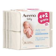 Aveeno Baby Toalhetes Limpeza 6x72