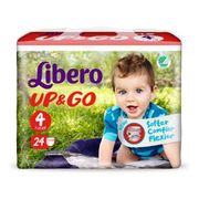 Libero Up Go Fralda T4 7-11kg 22