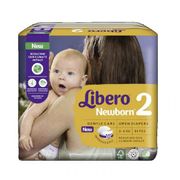 Libero Newborn Fralda T2 3-6kg 34