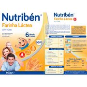 Nutribén Farinha Farinha Láctea com Frutas 600g