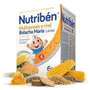 Nutribén Farinha Multicereais Mel Bolacha Maria 600g