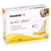 Medela Quick Clean Saco Esterilização Microondas 5 unidades