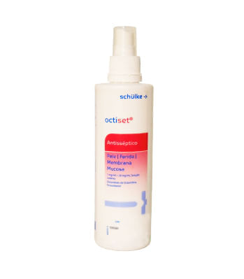 Antisséptico Aquoso Incolor Octiset 250ml Spray - Marketplace Médis ...
