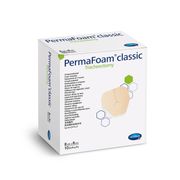 Apósitos de Espuma PermaFoam Classic Traqueostomia 8x8 cm