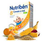 Nutribén Farinha Não Láctea 8 Cereais, Mel e 4 Frutas 250g