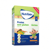 Nutribén Farinha Láctea sem Glúten Frutas 250g