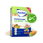 Nutribén Farinha Primeira Papa Láctea sem Glúten 250g