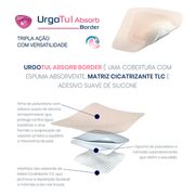 Apósito de Espuma Cicatrizante UrgoTul Absorb Border