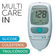 Medidor de Colesterol, Triglicéridos e Glicose MULTICAREIN