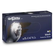 Luvas de Nitrilo Preto sem Pó Extra Resistentes (50 un.)