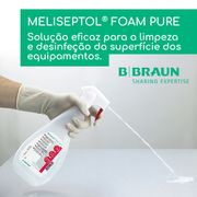 Desinfetante de Superfícies Meliseptol Foam Pure 750ml