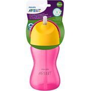 Avent Copo com Palhinha Rosa 12m+ 300ml