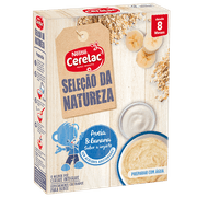 Cerelac Seleção Natureza Papa Aveia/banana 8m+ 240g