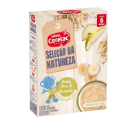 Cerelac Seleção Natureza Papa Aveia/pêra/banana 6m+ 240g