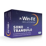 Melatonina Win-fit 60 Comprimidos Mastigáveis