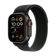 Apple Watch Ultra 2 GPS + Cellular 49mm Titânio Preto Bracelete Loop Trail Preto