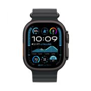 Apple Watch Ultra 2 GPS + Cellular 49mm Titânio Preto Bracelete Ocean Preto