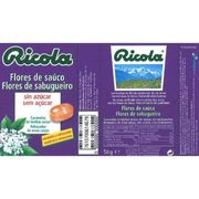 Ricola Rebuçados Sabugueiro S/ Açúcar 50g