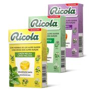 Rebuçados Ricola 50g Sem Açúcar