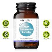 Viridian Complexo MSM e Glucosamina 30 Caps.