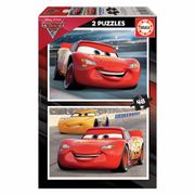 Puzzle 2x48pcs  Educa Cars 28x20cm