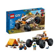 Lego City Aventuras Todo-o-Terreno 4x4 252Pcs 6+ 60387