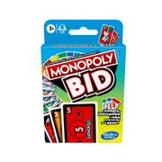 Cartas Monopoly Bid Idade 7+