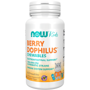 Proibótico com Berrydophilus™ Crianças Now Flora Intestinal