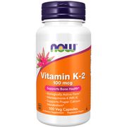 Vitamina K-2 Now Fortalecimento Ósseo
