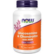 Glucosamina, Condroitina e MSM Now Cartilagem