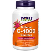 Vitamina C - Ascorbato de Cálcio (não ácido) Now Sistema Imunitário
