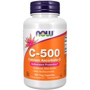 Vitamina C - Ascorbato de Cálcio (não ácido) Now Colagéneo