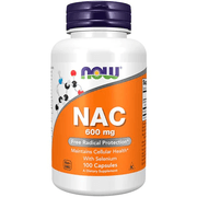 NAC-Acetil Cisteína Now Função Hepática e Respiratória