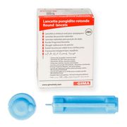 Lancetas Esterilizadas 28G (100 uni.)