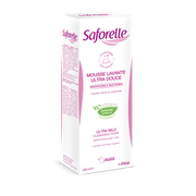 Saforelle Espuma Limpeza Íntima Ultra Suave 250ml