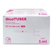 Seringas de Tuberculina 1ml com Agulha 100Un.