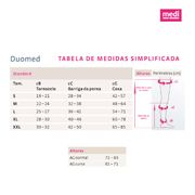 Meias de Compressão Até à Coxa Duomed Classe 2 Pé Fechado